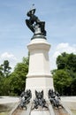 Fallen Angel Statue - Madrid - Spain Royalty Free Stock Photo