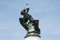 Fallen Angel Statue - Madrid - Spain Royalty Free Stock Photo