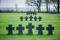 German Military Cemetery at La Cambe, Normandy, France.