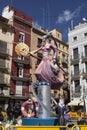 Falles in Valencia Royalty Free Stock Photo