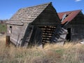 falling Barn Royalty Free Stock Photo