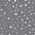 Falling Christmas Shining transparent beautiful snow isolated on transparent background. Snowflakes, snowfall. Royalty Free Stock Photo