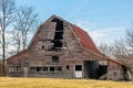 Falling Down Barn Royalty Free Stock Photo