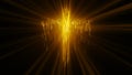 Falling Golden Rain Light Ray Holy Cross Background Royalty Free Stock Photo