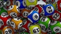 3D lottery balls