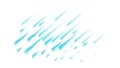 Falling Rain Drops Pattern, Weather Downpour Graphic Vector, vector design Generative AI Royalty Free Stock Photo