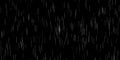 Falling Raindrops Effect Stock Image On Black Background Royalty Free Stock Photo