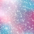 Falling Snow Background. Abstract Snowflake Pattern. Vector Royalty Free Stock Photo