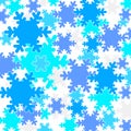 Falling snow flakes Royalty Free Stock Photo