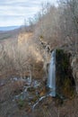 View of Falling Spring Falls in Autumn, Virginia Royalty Free Stock Photo