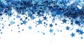 Falling Stars on White Background, Fun Isolated Overlay, Web Graphic Wallpaper, Customizable Abstract Backdrop