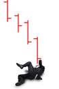 Falling stock market