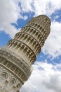 Falling tower of Pisa Royalty Free Stock Photo