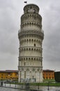 Falling Tower of Pisa Royalty Free Stock Photo