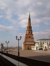 Falling tower Suumbike. Kazan city.