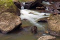 Falling water Royalty Free Stock Photo