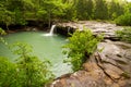 Falling Water Falls in Arkansas Royalty Free Stock Photo