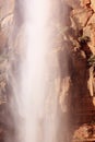 Falling Water Weeping Rock Waterfall Zion Canyon Royalty Free Stock Photo