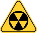 Fallout Shelter Sign. Nuclear bomb shelter sign. Fallout Shelter Road Sign. Bomb shelter sign illustration. Royalty Free Stock Photo