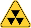 Fallout Shelter Sign. Nuclear bomb shelter sign. Fallout Shelter Road Sign. Bomb shelter sign illustration. Royalty Free Stock Photo