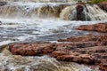 The Falls of the Big Sioux River Royalty Free Stock Photo