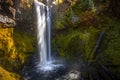 Falls Creek Falls, Gifford Pinchot National Forest, Washington Royalty Free Stock Photo