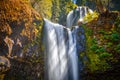 Falls Creek Falls, Gifford Pinchot National Forest, Washington Royalty Free Stock Photo