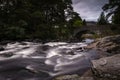 The Falls of Dochart at dusk, Killin, Highlands, Scotland Royalty Free Stock Photo
