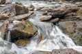 Falls of Dochart near Killin in Scottish Highlands, long exposure