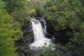 Falls of Falloch, on the River Falloch, near Crianlarich, County of Stirling, Scotland off the A82 Royalty Free Stock Photo