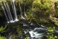 A waterfall in the paradise of Antalya city of Turkey