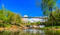 Falls Park in Downtown Greenville, South Carolina, United States Royalty Free Stock Photo