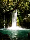 Falls stones park recreation area. Spring of Hermon river.