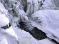 The falls in winter