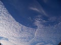 Fallstreak Clouds as the sun came up