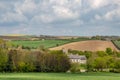 Falmer in the South Downs Royalty Free Stock Photo