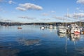 03/12/2019 - Falmouth, England - View towards Marina and Harbour