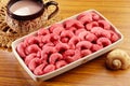 Falooda flavoured cashew nuts, India Royalty Free Stock Photo
