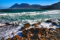 False Bay on the Cape Peninsula, South Africa Royalty Free Stock Photo