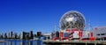 False Creek Science Center Building on Sunny Day Reflection in Water