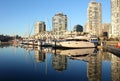 False Creek, Yaletown, Vancouver Reflection Royalty Free Stock Photo