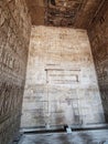 False door in the Temple of Hathor Royalty Free Stock Photo