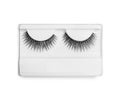 False eyelashes on background Royalty Free Stock Photo