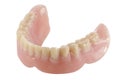 False teeth  in white background Royalty Free Stock Photo