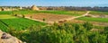 The fam land amid the city, Kashan, Iran