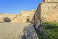 Famagusta city walls leading to Otello Stronghold, Cyprus