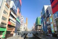 The famed advertisements of Dotonbori in Osaka Japan