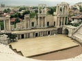 The famed and storied Plovdiv Roman theatre