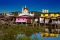 Famed water village of Brunei's capital city