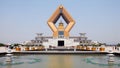 Famen Temple, Shaanxi Province, China: The Namaste Dagoba, part of the new complex at the Famen Temple